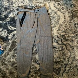 Grey sweatpants